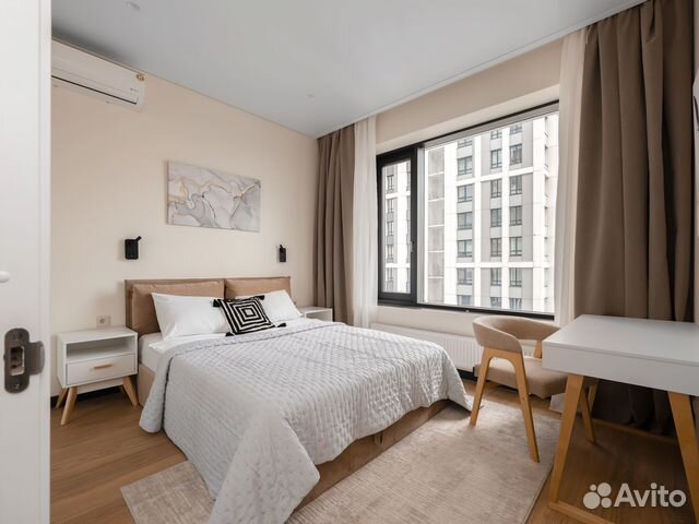 

1-к. квартира, 42 м², 2 кровати