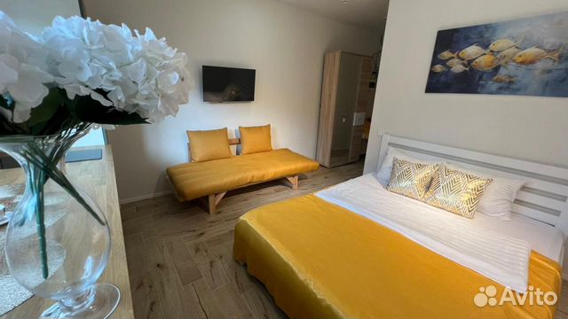 

1-к. квартира, 20 м², 2 кровати