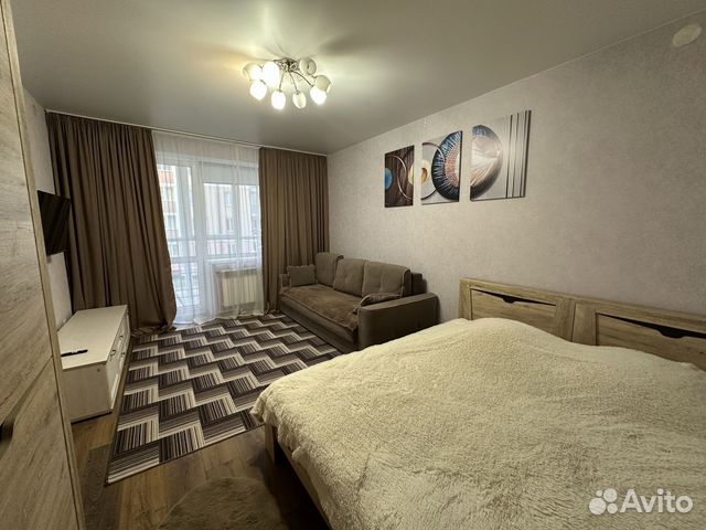 

1-к. квартира, 45 м², 2 кровати