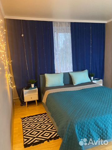 

1-к. квартира, 37 м², 2 кровати