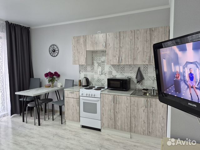 

Квартира-студия, 40 м², 2 кровати
