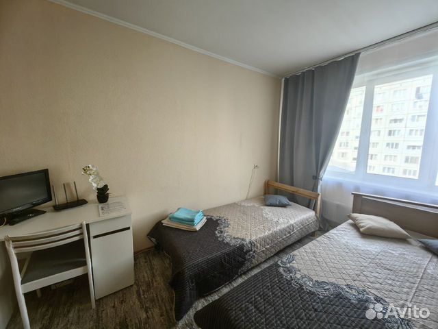 

Квартира-студия, 16 м², 2 кровати