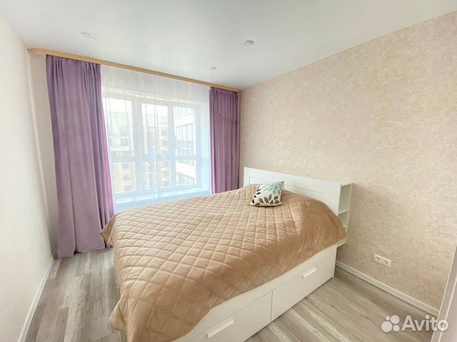 

1-к. квартира, 39 м², 2 кровати