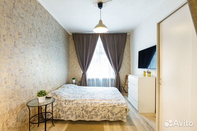 

2-к. квартира, 45 м², 2 кровати