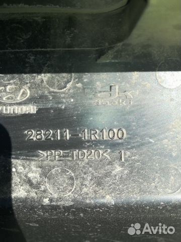 Воздуховод для Hyundai Solaris Воздуховод для Hyundai Solaris