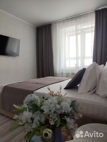 

1-к. квартира, 42 м², 2 кровати