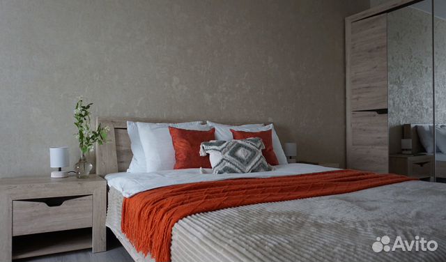 

1-к. квартира, 55 м², 3 кровати