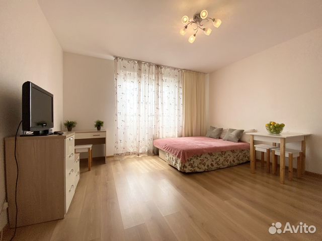 

Квартира-студия, 27 м², 1 кровать