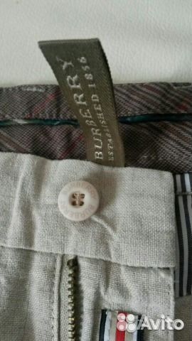Летние брюки Burberry (оригинал) Летние брюки Burberry (оригинал)