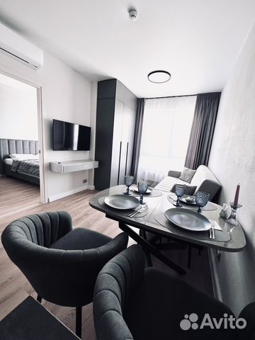 

1-к. квартира, 32 м², 2 кровати