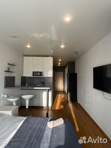 

Квартира-студия, 29 м², 1 кровать