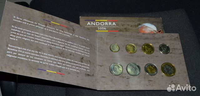 Андорра Годовой набор 2006 года
