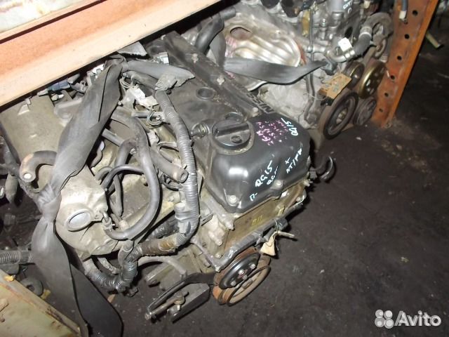 Двигатель QG15DE QG16 Nissan Almera N16 Двигатель QG15DE QG16 Nissan Almera N16