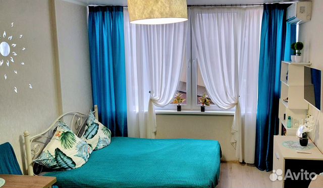 

Квартира-студия, 24 м², 2 кровати