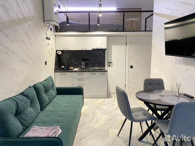 

Квартира-студия, 18 м², 2 кровати