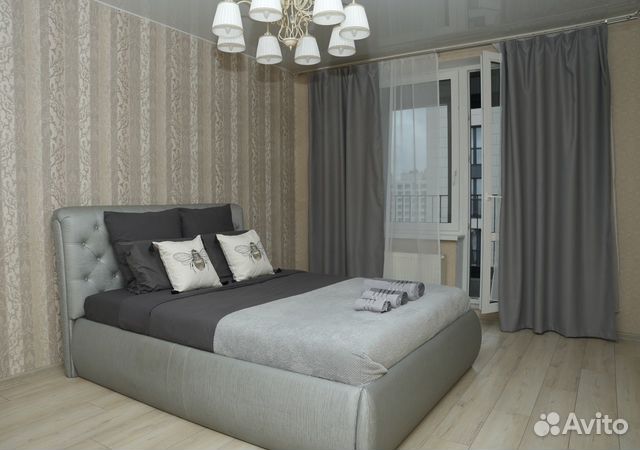 

1-к. квартира, 44 м², 2 кровати