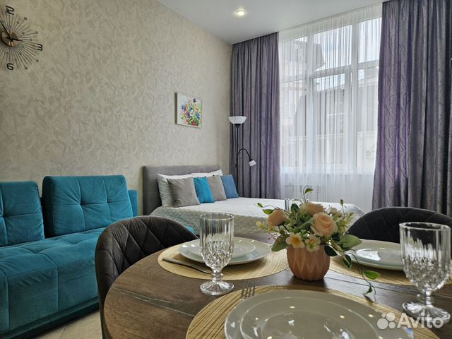 

Квартира-студия, 25 м², 2 кровати