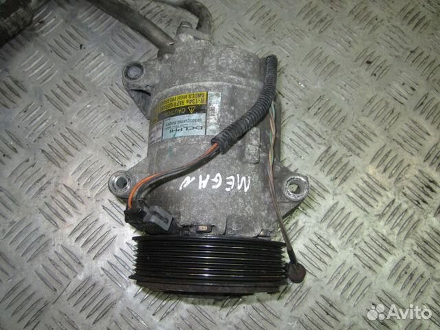 Компрессор кондиционера для Рено Меган Сценик 2.0