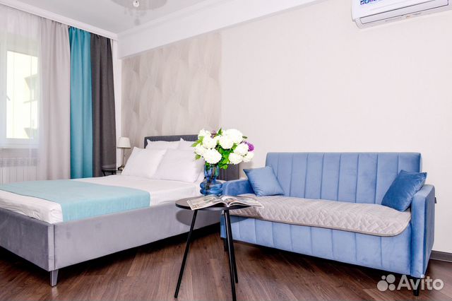 

1-к. квартира, 45 м², 2 кровати