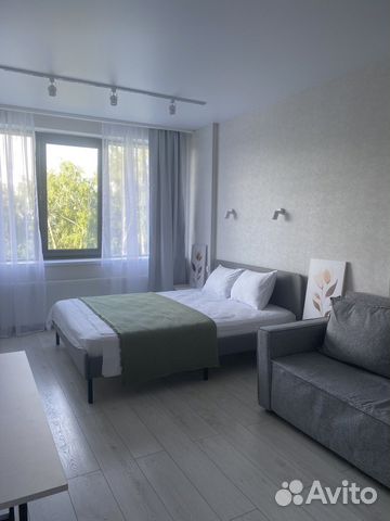

Квартира-студия, 27 м², 2 кровати