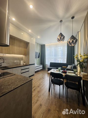 

1-к. квартира, 40 м², 2 кровати