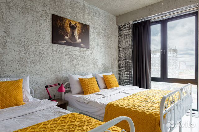 

1-к. квартира, 40 м², 6 кроватей