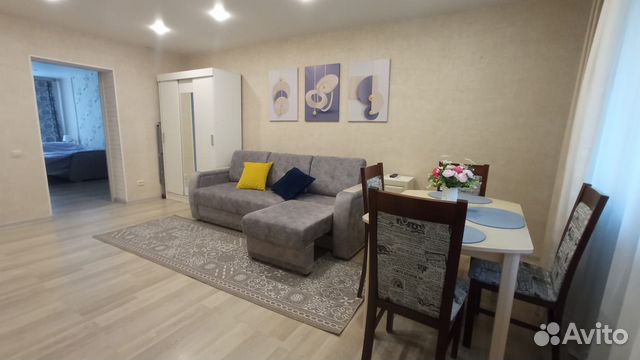

2-к. квартира, 44,3 м², 2 кровати