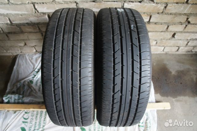 Летние шины бу R16 205/55/16 Bridgestone пара