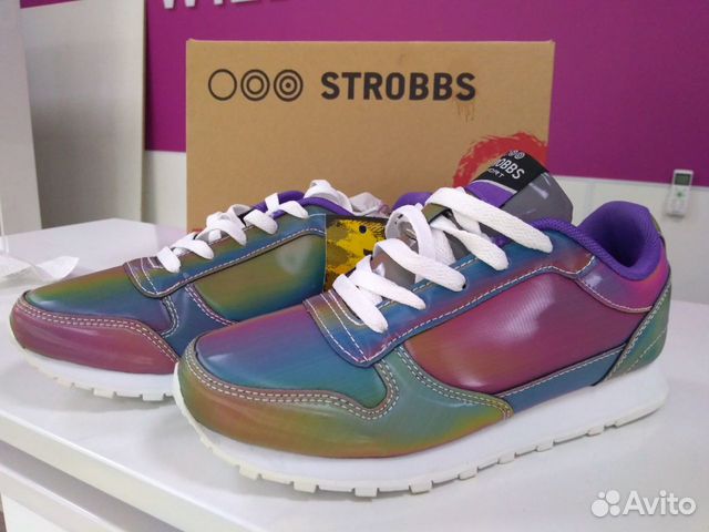 Strobbs женские кроссовки хамелеон