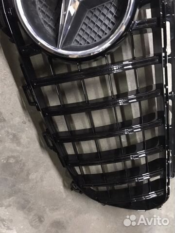 Решетка радиатора на Mercedes W213 GT