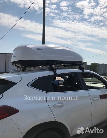 Автобокс 410л. на Hyundai Tucson