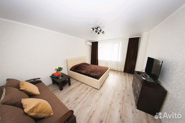 

1-к. квартира, 45 м², 2 кровати