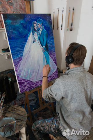 Художник, портреты на заказ, роспись стен, обуви Художник, портреты на заказ, роспись стен, обуви