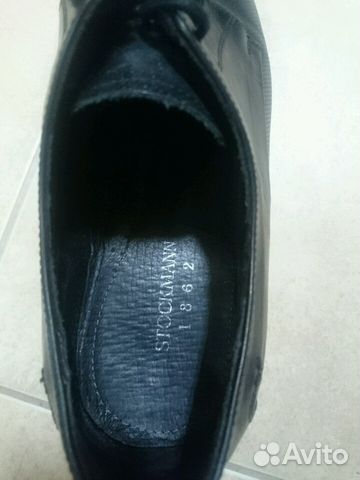 Туфли мужские, кожаные, stockmann, размер 41 Туфли мужские, кожаные, stockmann, размер 41