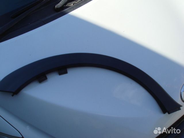 Пежо 307 Накладка переднего бампера левая 05-08