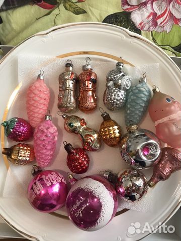 Игрушки новогодние(советские)