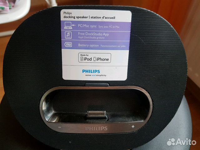 Док-станция Philips DS3110 для iPhone 4 4S(колонка