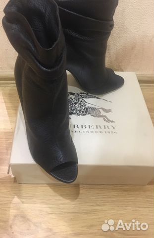 Ботильоны Burberry новые оригинал
