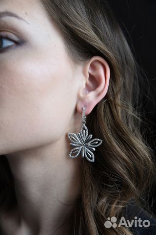 Серьги с подвеской Серьги с подвеской
