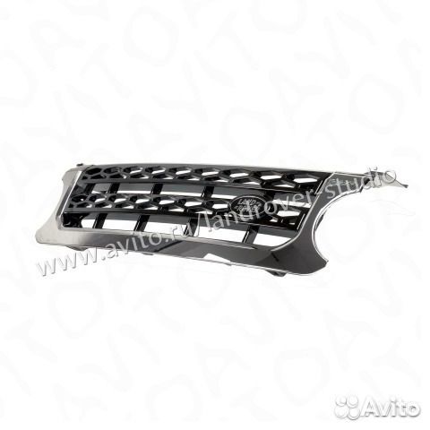 Решетка Land Rover Discovery 4 хром + черный Решетка Land Rover Discovery 4 хром + черный
