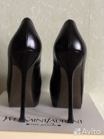 Туфли женские черные YSL оригинал, новые Туфли женские черные YSL оригинал, новые