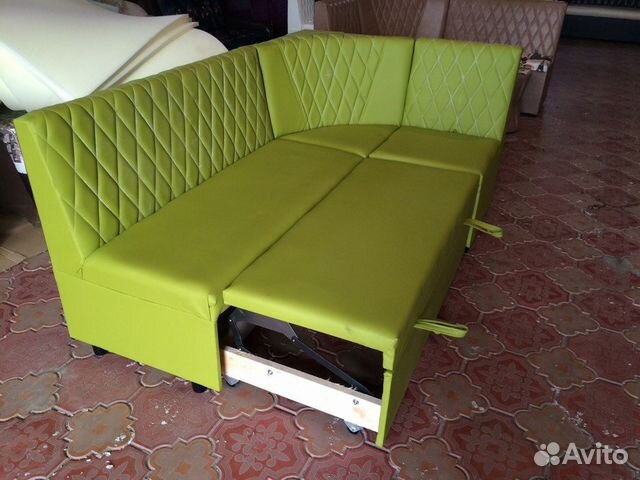 Кухонный угловой диван, со спальным местом