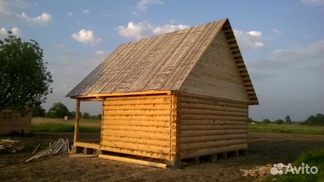 Сруб 6х6+ 2 с мансардной крышей цена с установкой Сруб 6х6+ 2 с мансардной крышей цена с установкой