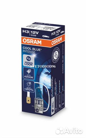 Osram cool blue intense (H3, 64151CBI)