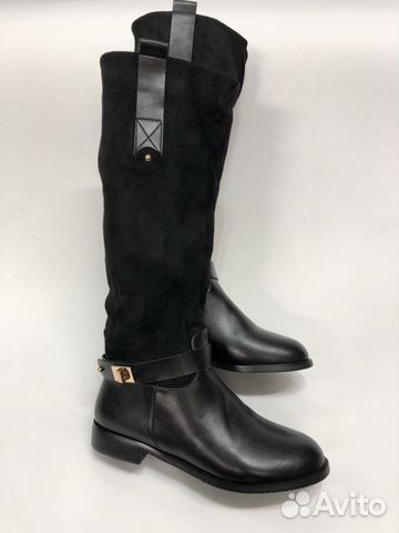 Сапоги высокие демисезонные