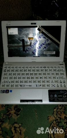 Нетбук Asus Eee PC 1025C в разборе