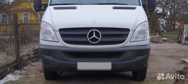 Бампер передний на mercedes sprinter