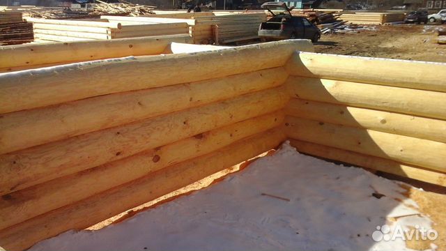 Сруб дома 6х6+ 2 рубка в чашу с мансардной крышей Сруб дома 6х6+ 2 рубка в чашу с мансардной крышей