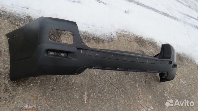 Бампер задний Toyota highlander 2010-2014