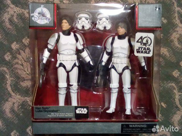 Фигурки Star Wars Solo и Luke Elite Series